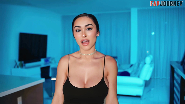 Long-haired slut moaning hot on a big cock (Madison Beer)